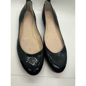 Vince Camuto Black Ballerina Flats Women Size 9.5 Classic Closet Staple